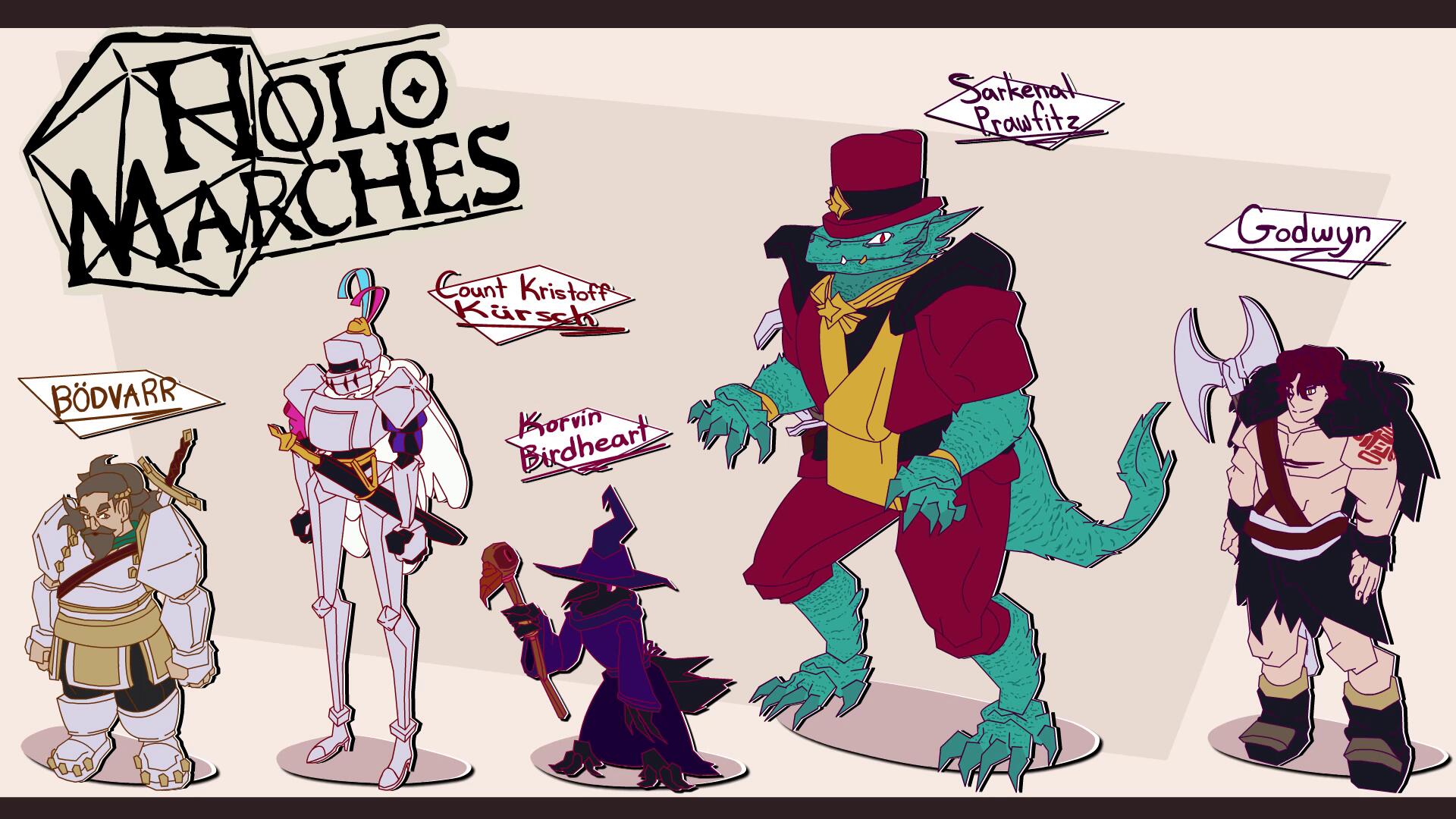 "HoloMarches Designs - Holostars EN"